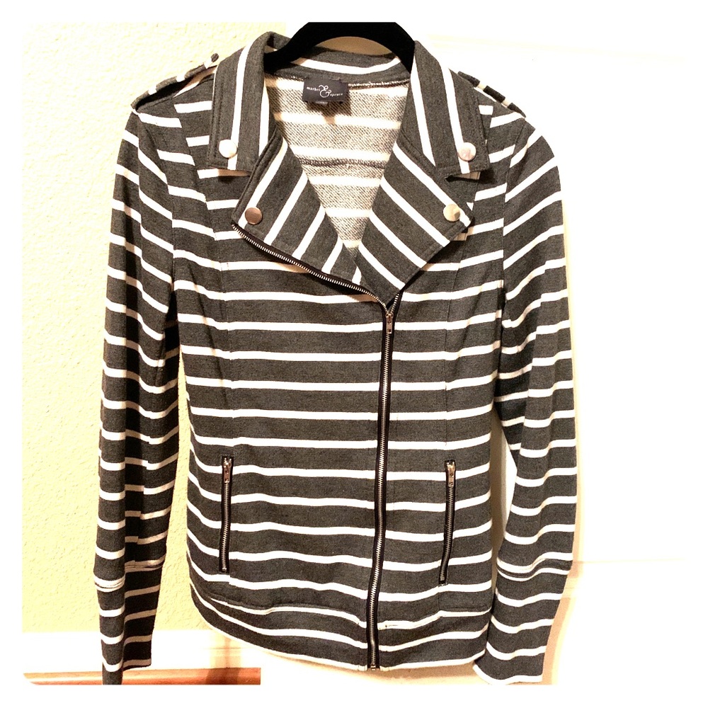 Market & Spruce (stitchfix) Moto cropped jacket